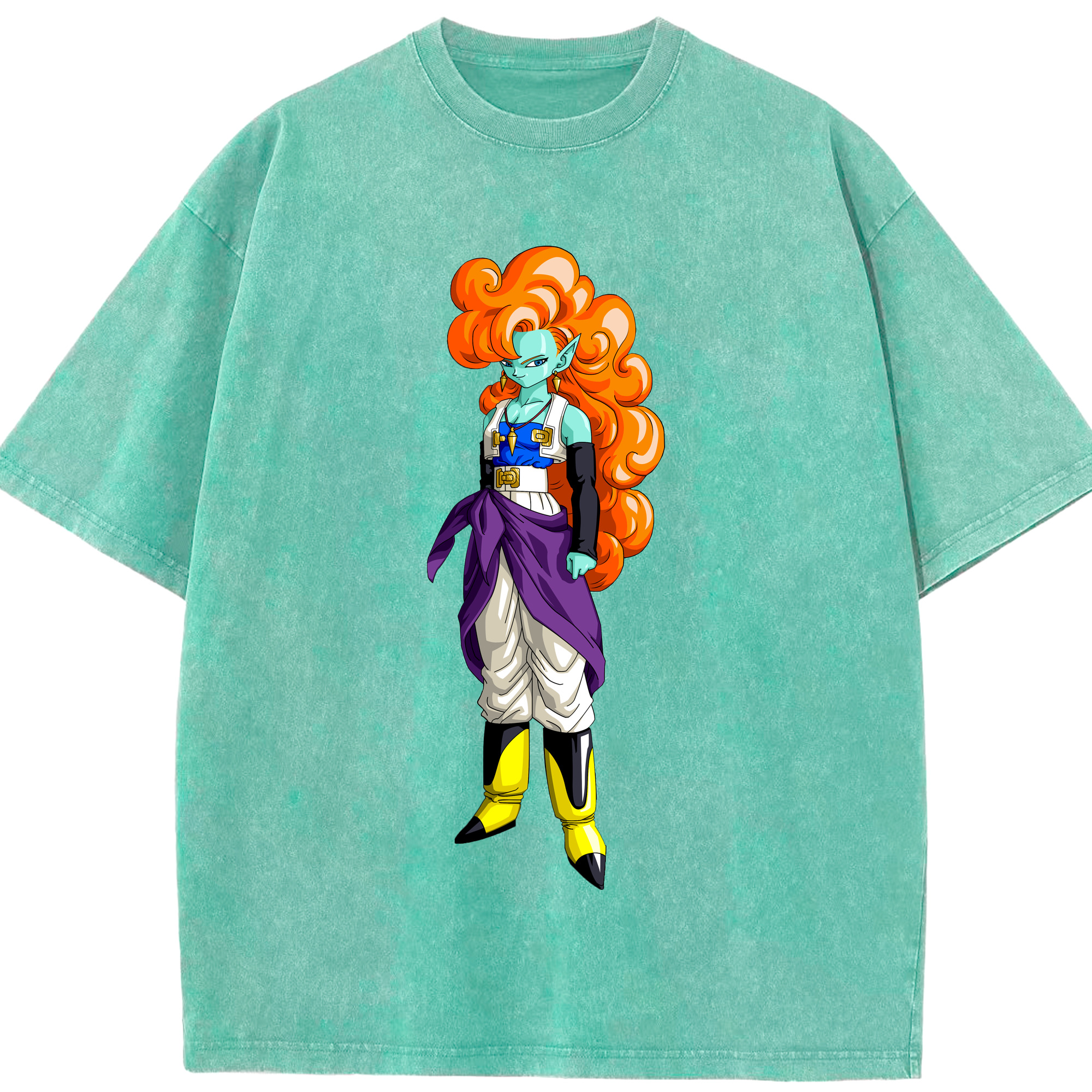 （画像用） ドラゴンボール DRAGON BALL 綿100% ヴィンテージ風 半袖Tシャツ（フロントプリント）